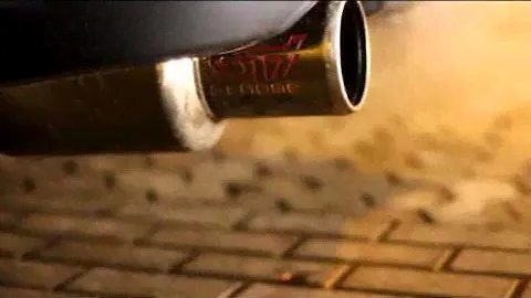 subaru legacy gt specB with sti genome exhaust.flv