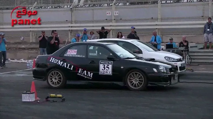 Subaru Impreza STI 600 HP Vs. VW Golf GTI MK6 520 HP Drag Race