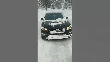 Subaru WRX STI, the best in the snow.
