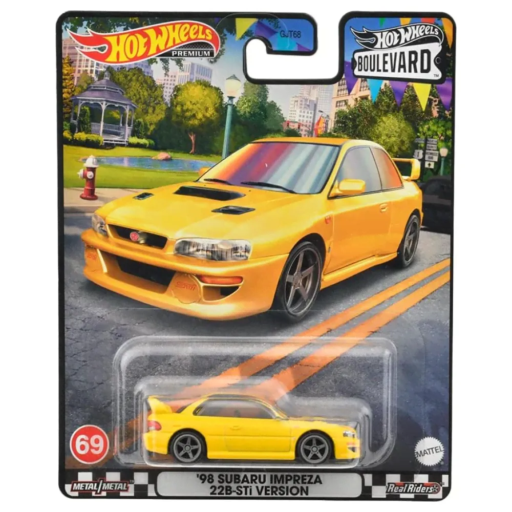 Машинка Hot Wheels 'Subaru Impreza 22B-STi Version 1:64 HKF16-0